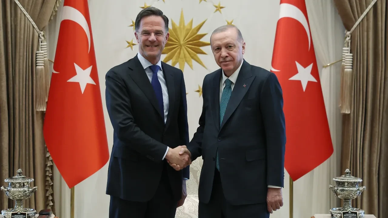 Cumhurbaşkanı Erdoğan, NATO Genel Sekreteri Rutte'yi kabul etti