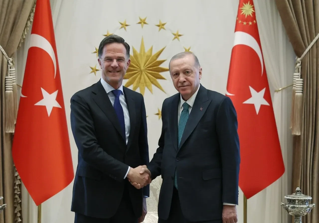 Cumhurbaşkanı Erdoğan, NATO Genel Sekreteri Rutte'yi kabul etti