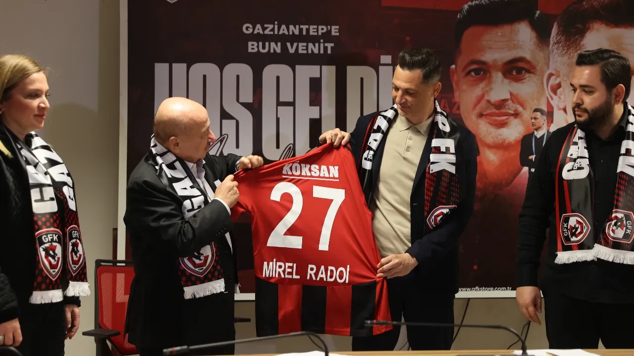 Gaziantep FK'nın yeni teknik direktörü Mirel Radoi oldu!