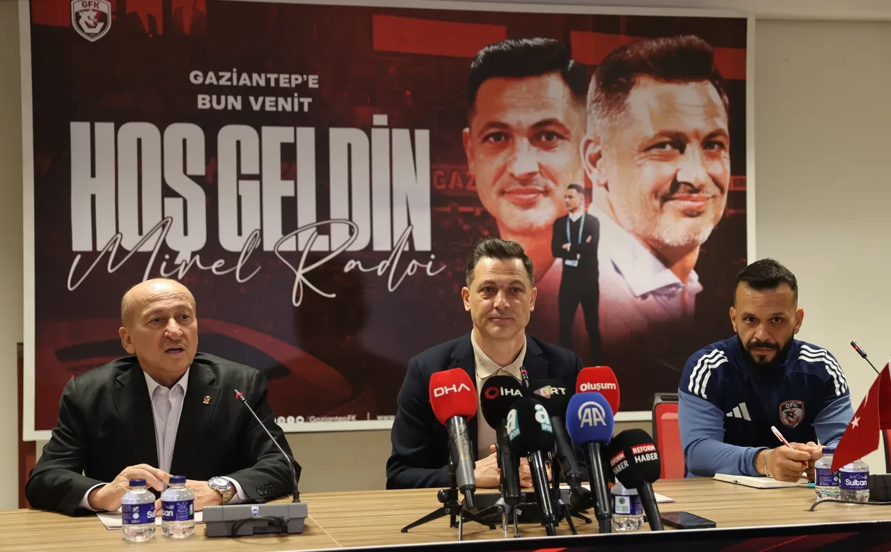 Gaziantep FK'nın yeni teknik direktörü Mirel Radoi oldu!