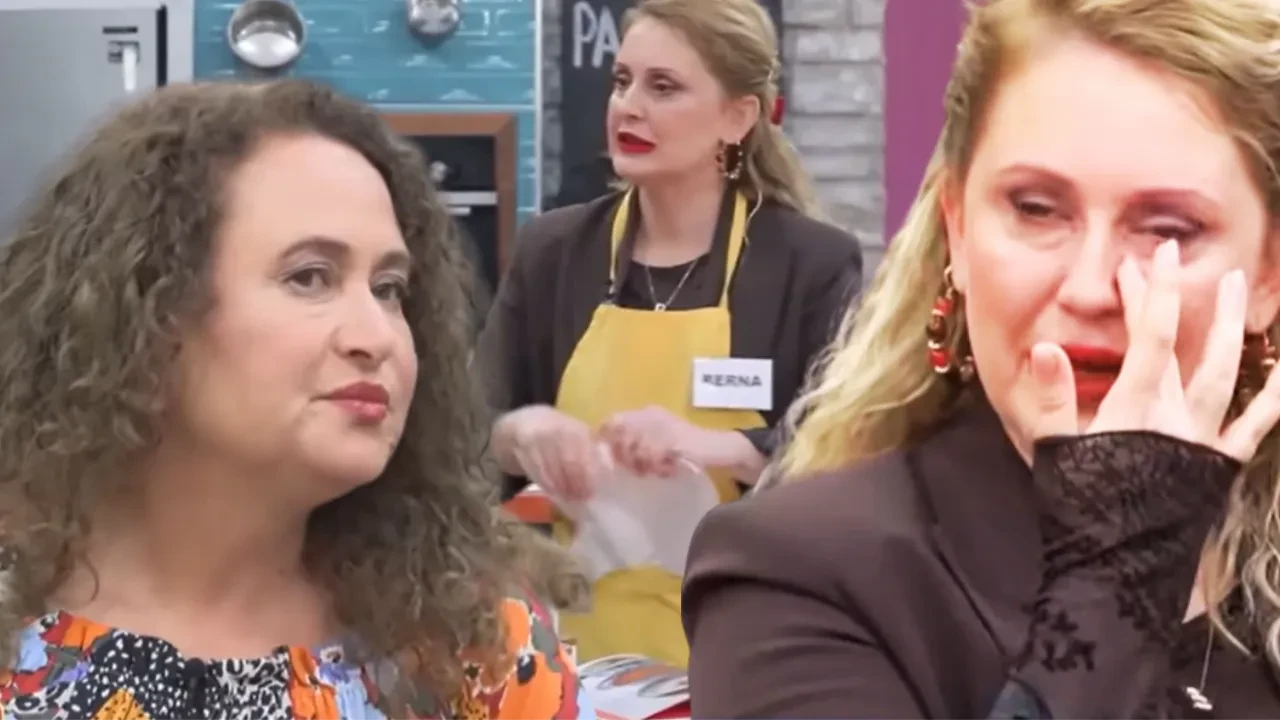 Gelinim Mutfakta'da skandal görüntüler! Berna, kayınvalidesi Ayşe'nin hediyesini paramparça etti