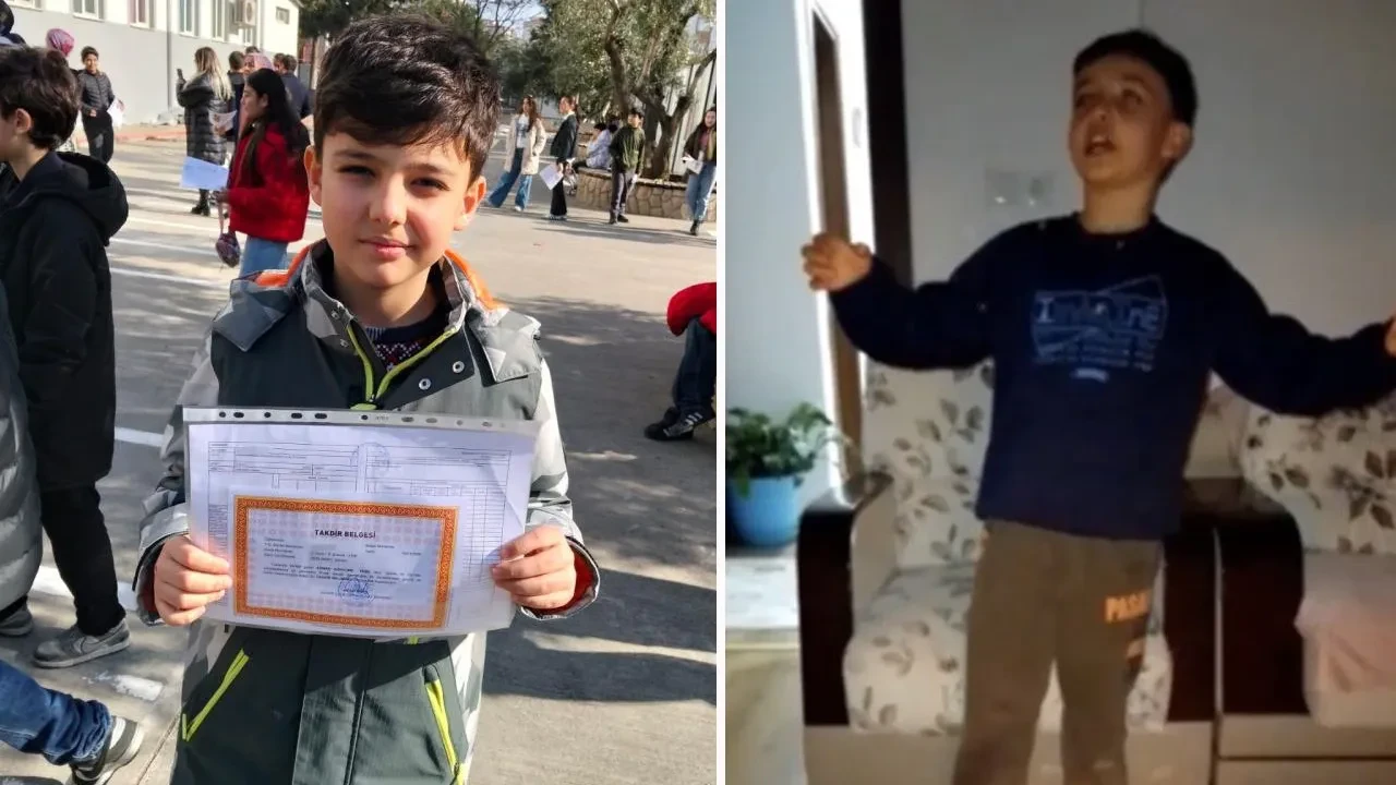 Kahramanmaraş okul saldırısında yiten Adnan Göktürk Yeşil'in yaş günü görüntüleri ortaya çıktı! Yazdığı not yürek yaktı: Bunu unutma