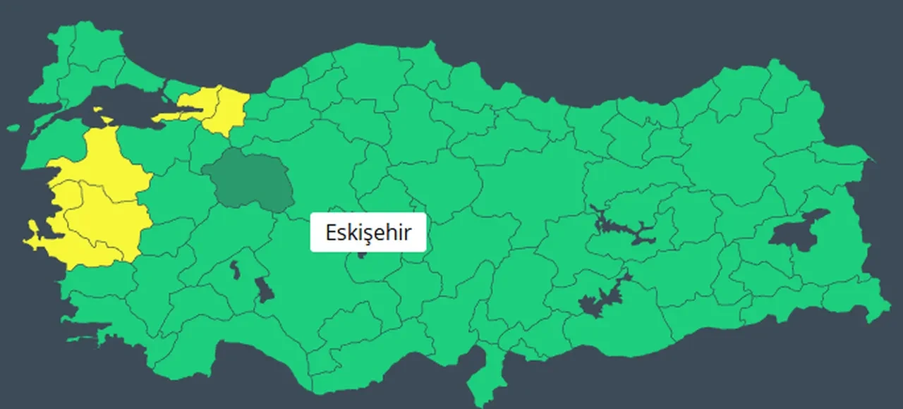 Meteoroloji 6 kenti sarı kodla uyardı! Kuvvetli sağanak ve soğuk hava geliyor: Asıl yağış hafta sonu 