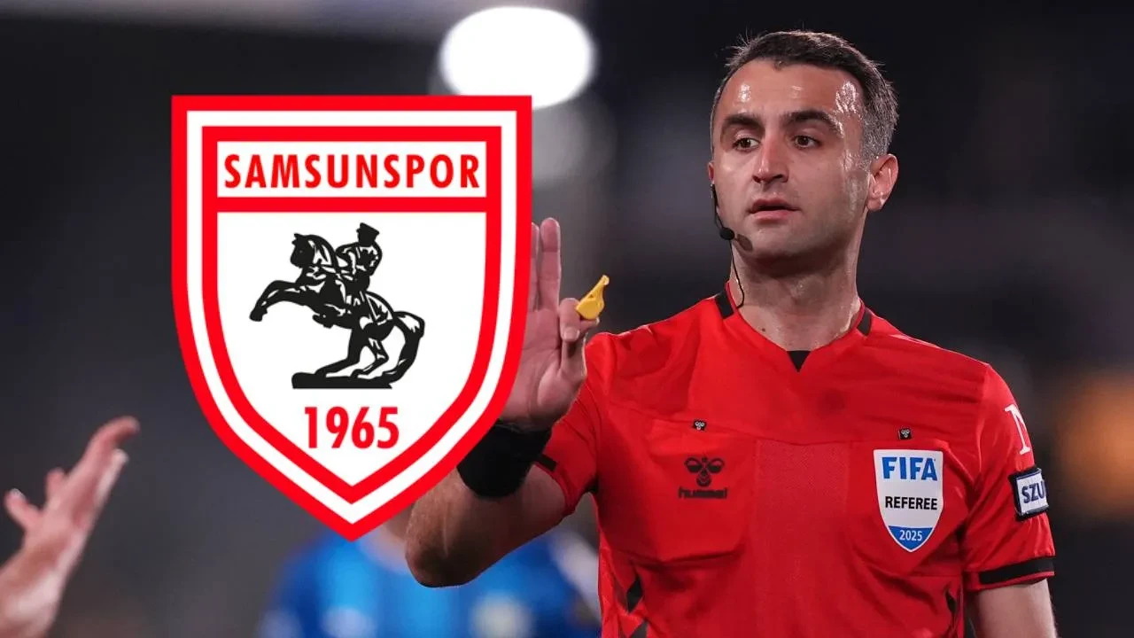 Samsunspor'dan hakem atamasına sert tepki! Atilla Karaoğlan ile ilgili açıklama geldi