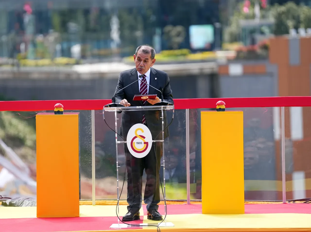 Ali Sami Yen Spor Kompleksi Aslantepe Vadisi'nin temel atma töreni yapıldı!