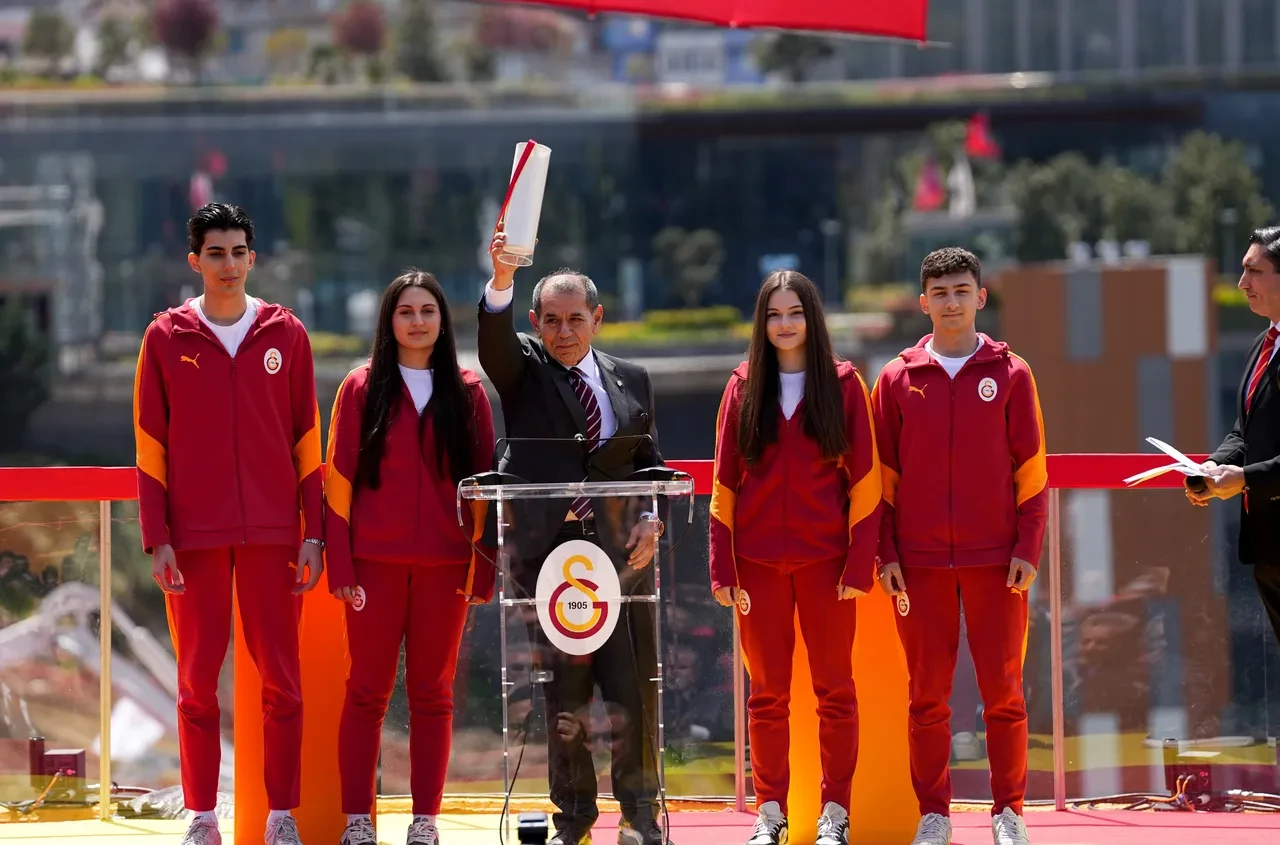 Ali Sami Yen Spor Kompleksi Aslantepe Vadisi'nin temel atma töreni yapıldı!