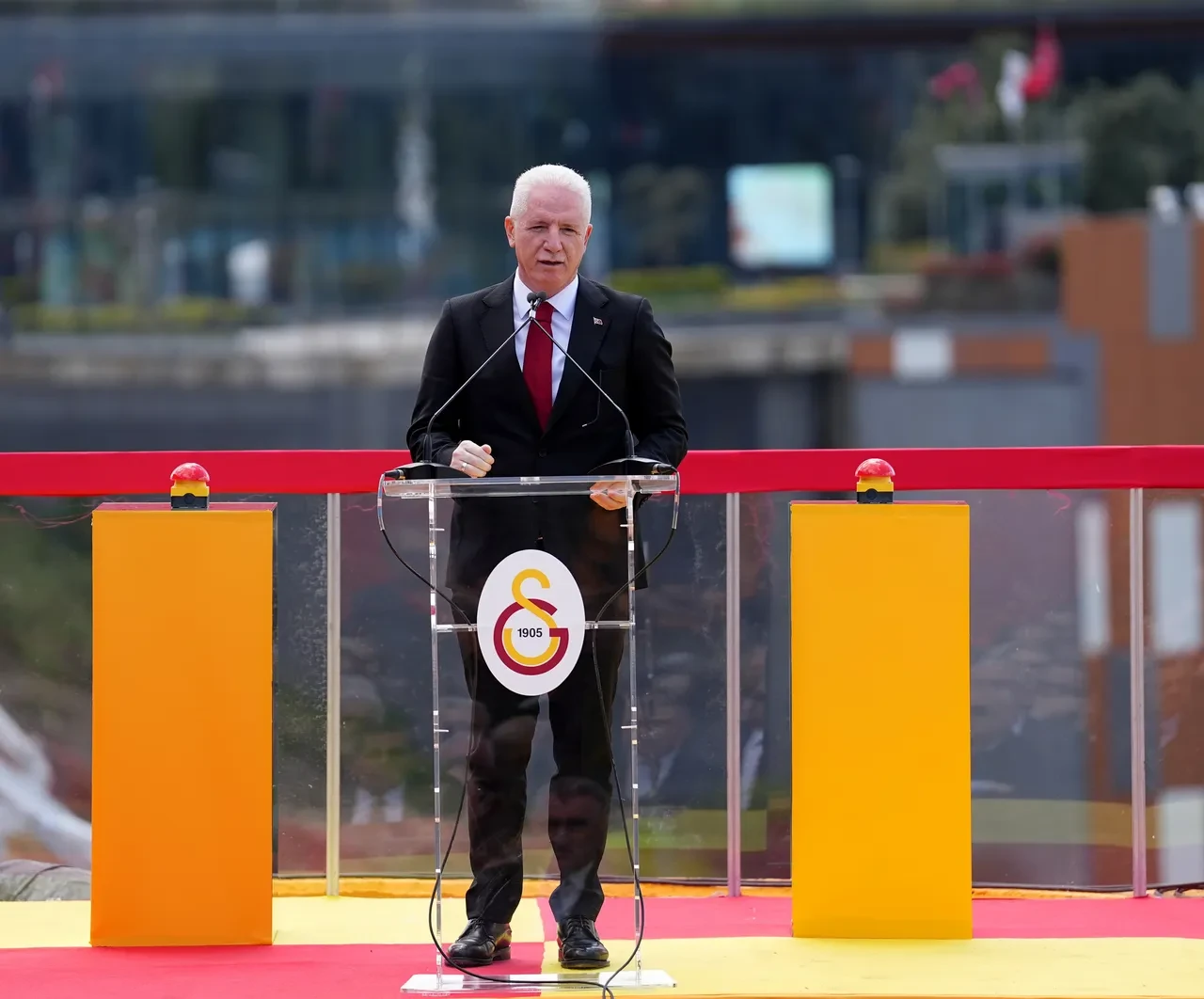 Ali Sami Yen Spor Kompleksi Aslantepe Vadisi'nin temel atma töreni yapıldı!