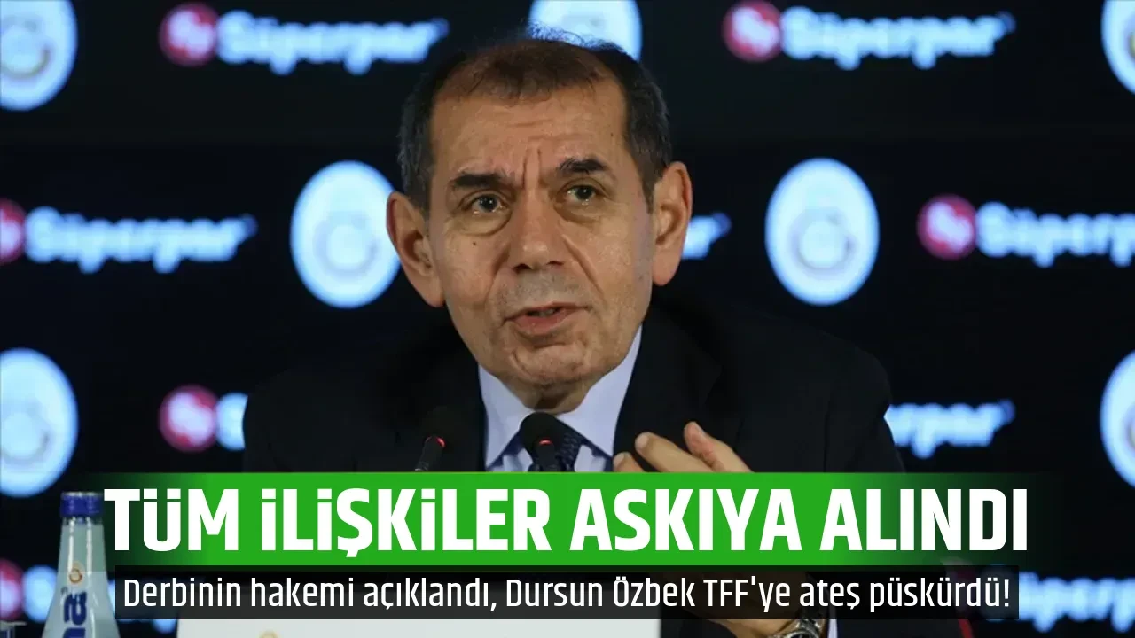 TÜM İLİŞKİLER ASKIYA ALINDI