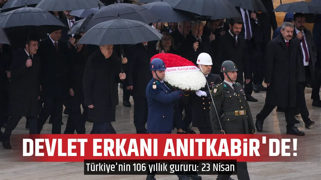 DEVLET ERKANI ANITKABİR'DE!