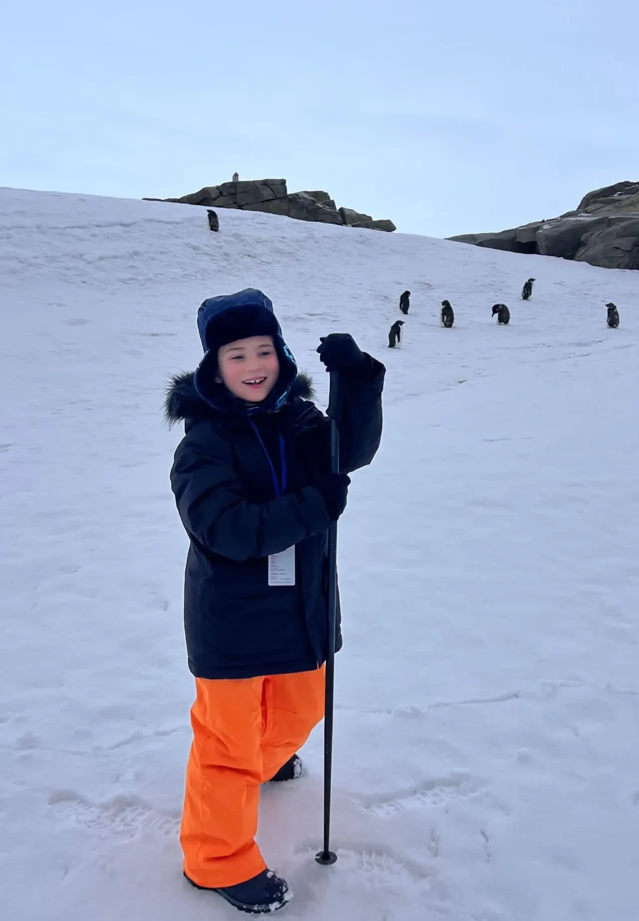 Güney Kutbu’na giden en genç Türk oldu! 7 yaşındaki Pars, özel izinle Antarktika’da 14 gün yaşadı