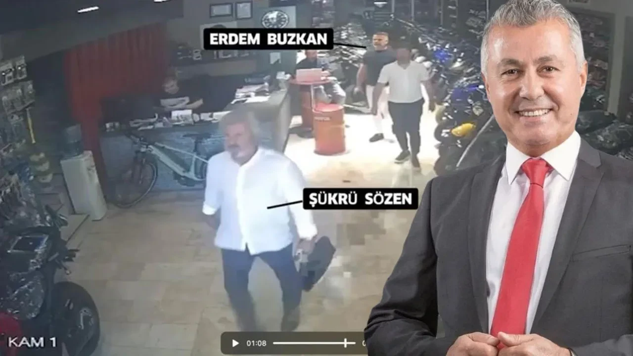 Manavgat eski Belediye Başkanı Şükrü Sözen'in 'para alışverişi' kameralara yansıdı! 