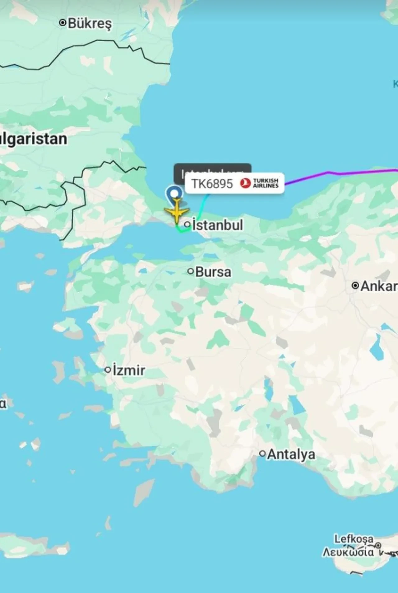 Tahran’da mahsur kalan THY uçağı yurda döndü!