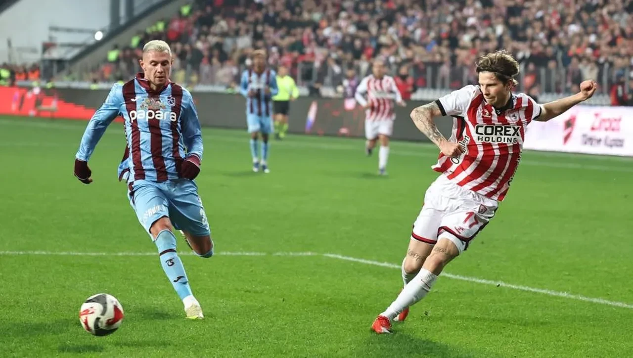 Trabzonspor Türkiye Kupası'nda Samsunspor'u penaltı atışlarında devirip yarı finale yükseldi
