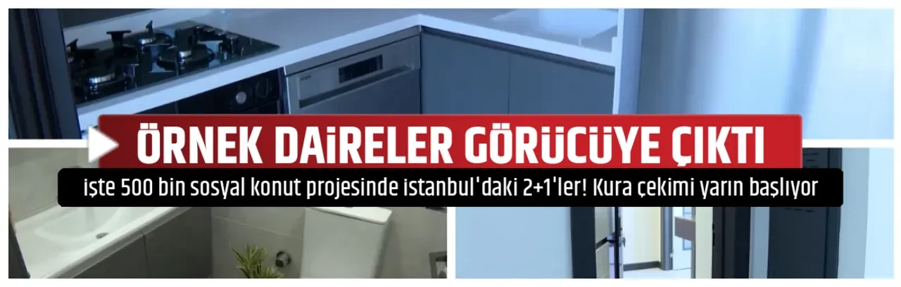 ÖRNEK DAİRELER GÖRÜCÜYE ÇIKTI