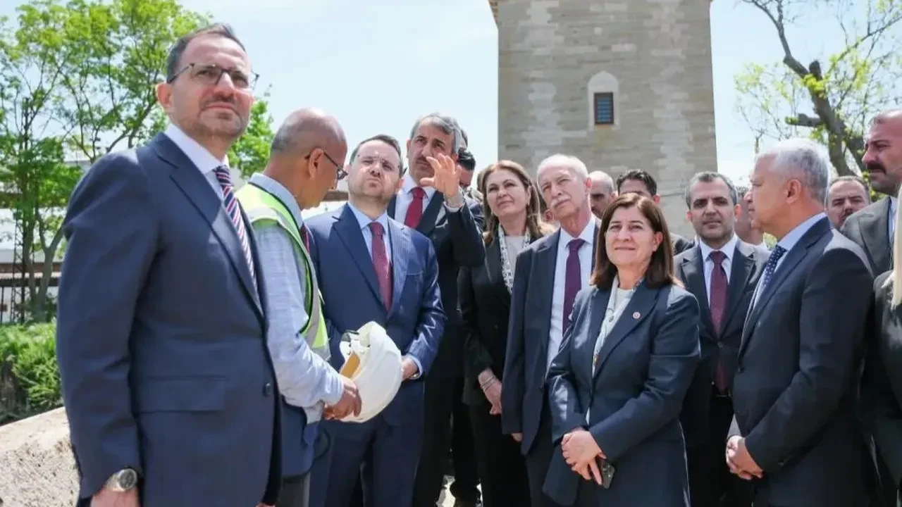 Adalet Bakanı Gürlek, Adalet Kasrı'nı ziyaret etti