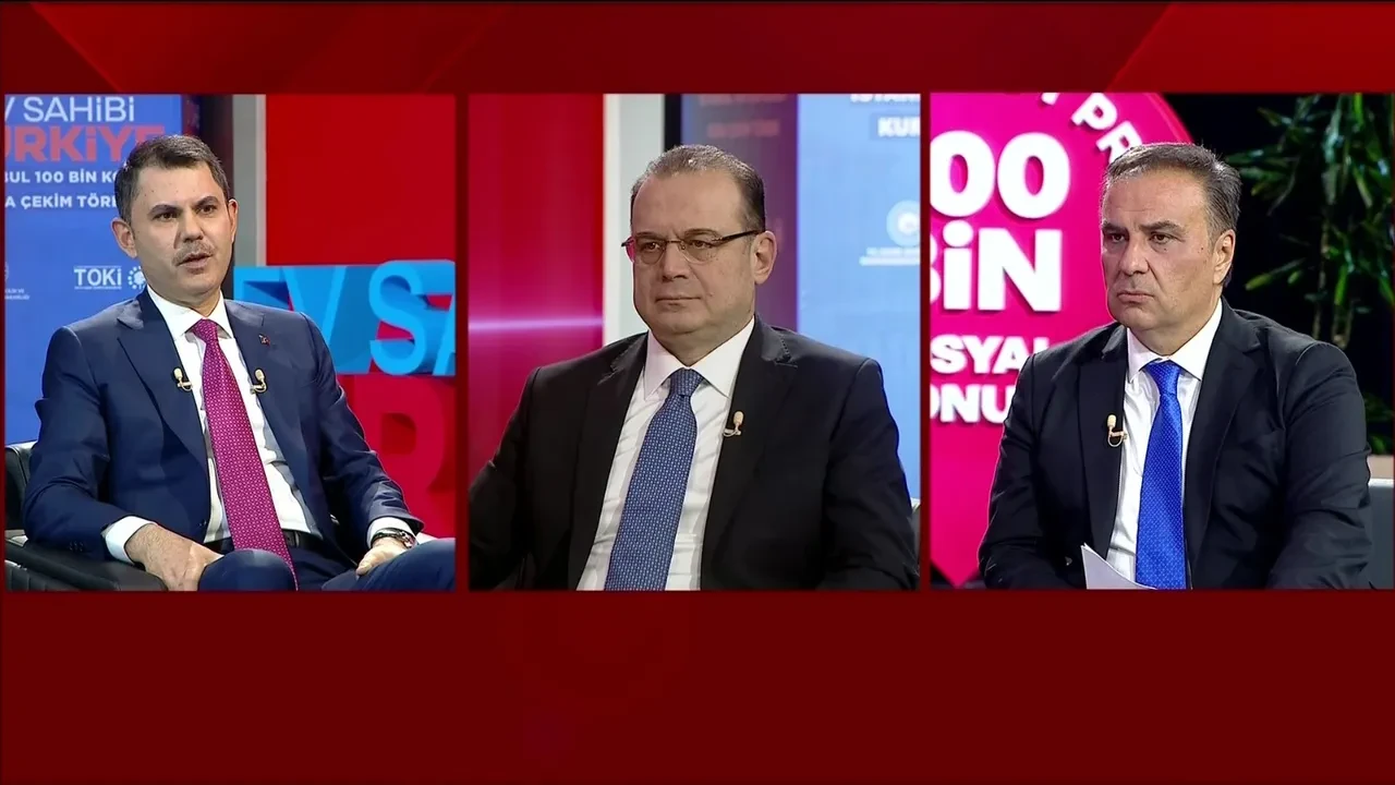 Bakan Murat Kurum'dan canlı yayında önemli açıklamalar