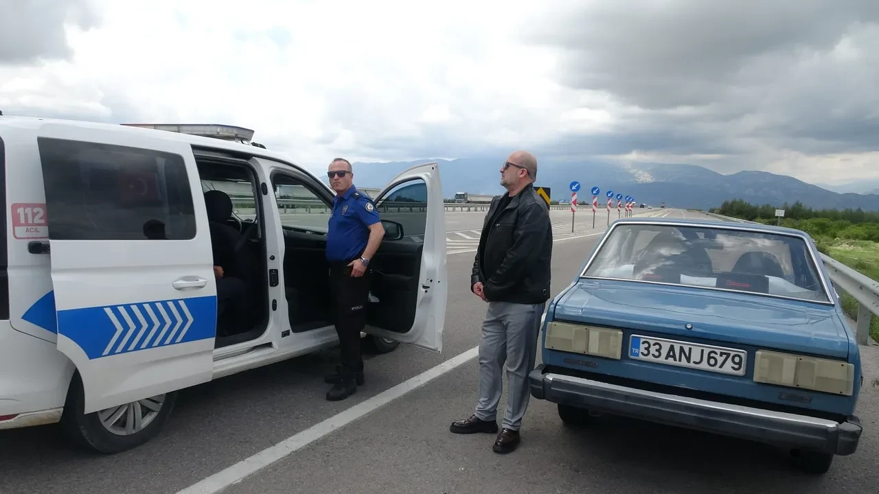 Eşini öldürüp 2 çocuğuyla kaçtı! Cani koca 20 km'lik takiple yakalandı