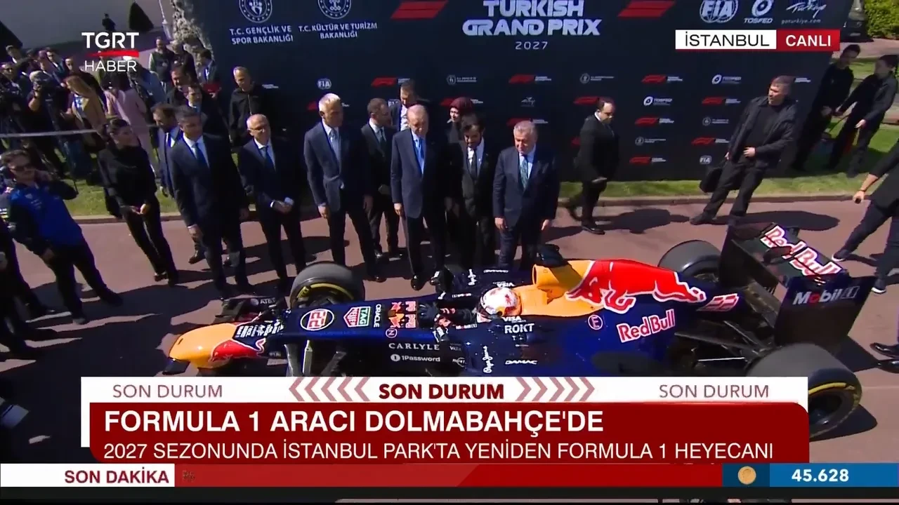 Formula 1 yeniden Türkiye'de! Cumhurbaşkanı Erdoğan'dan dikkat çeken açıklamalar