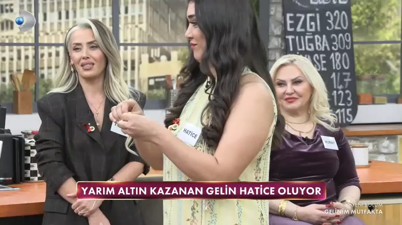 gelinim mutfakta yarım altın