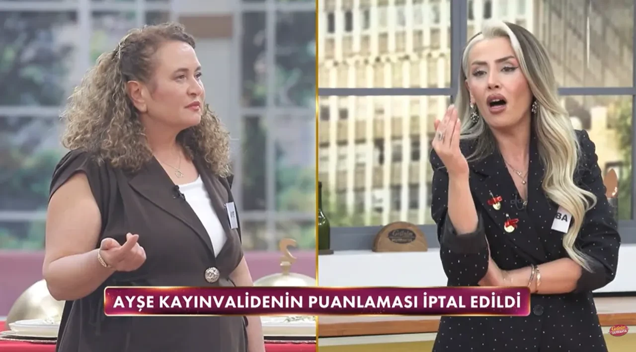 Gelinim Mutfakta'da kaynana Ayşe'nin tadımı neden iptal edildi? Aslı Hünel'i şoke eden puanlama kararı