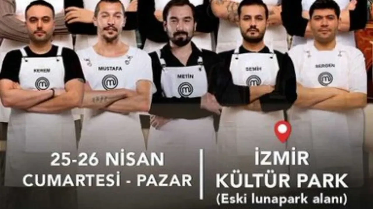 MasterChef Türkiye yarışmacıları İzmir’e geliyor! Şeflerin Rotası etkinliği büyük ilgi görüyor