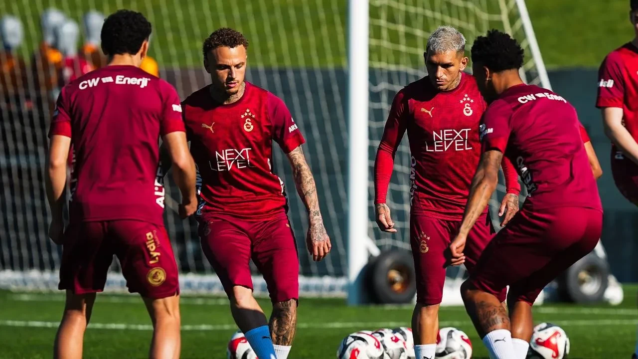 Galatasaray derbi hazırlıklarını tamamladı! Sarı-kırmızılılar Fenerbahçe'yi bekliyor