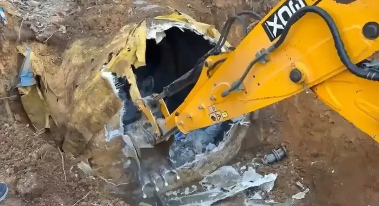 İstanbul'da yeraltı operasyonu: Su deposunda binlerce silah parçası ele geçirildi