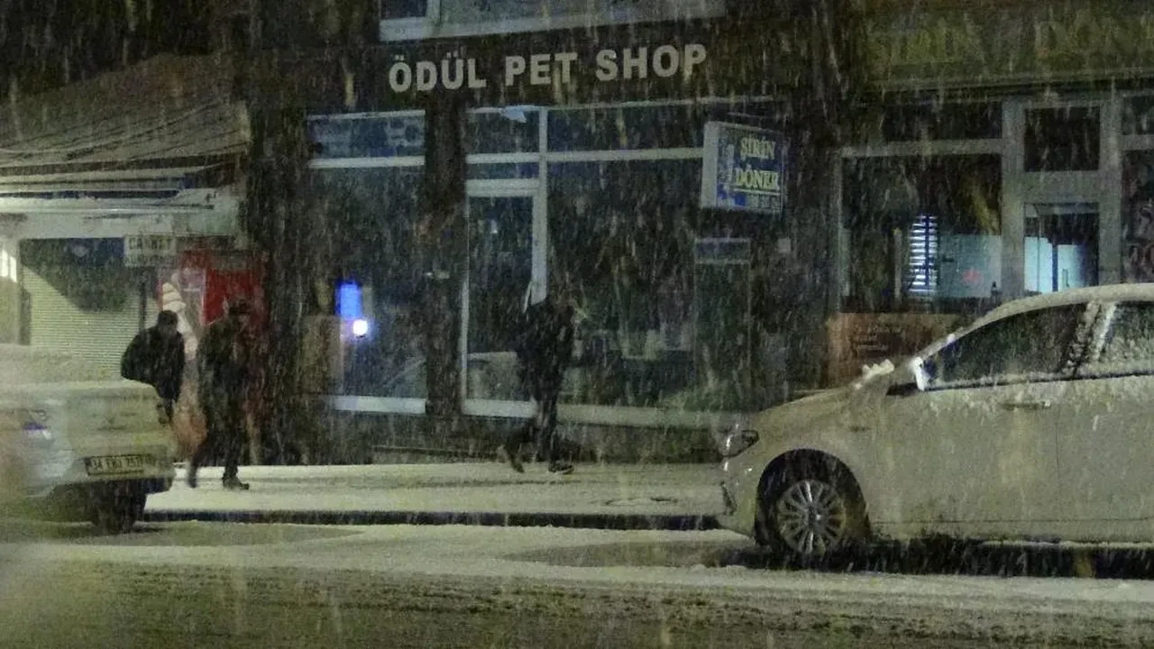 Kış geri geldi! Kars ve Erzurum kar yağışıyla beyaza büründü