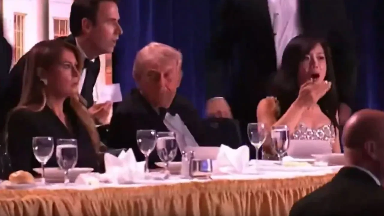 ABD Başkanı Donald Trump'ın katıldığı yemekte silah sesleri! Apar topar salondan çıkarıldı