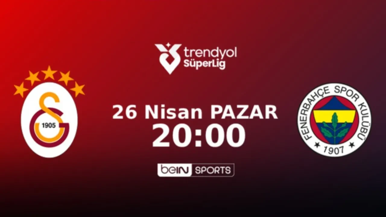 Galatasaray Fenerbahçe CANLI nereden izlenir? Galatasaray Fenerbahçe maçını şifresiz veren yabancı kanallar (beIN Sports HD1 CANLI) GS-FB ilk 11’ler…