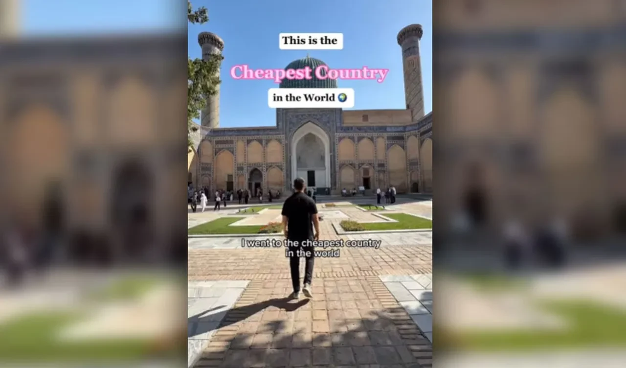 Hollandalı fenomen 'dünyanın en ucuz ülkesine gittim' diyerek seyahatini anlattı