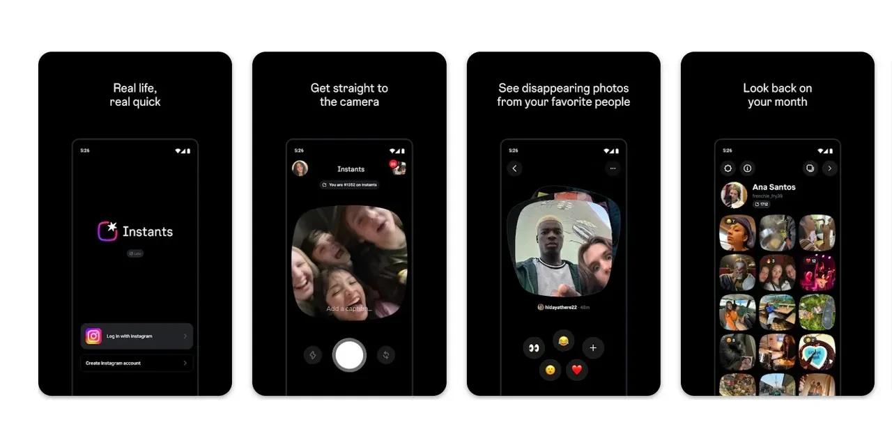 Instagram, Instants uygulamasını çıkardı: Kaybolan fotoğraflara özel alan