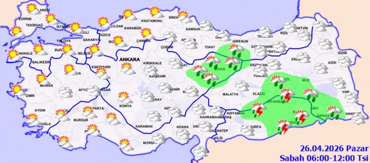 Meteoroloji'den çok sayıda ile sarı kodlu uyarı! Sağanak ve fırtına geliyor: İstanbul için de saat verildi 