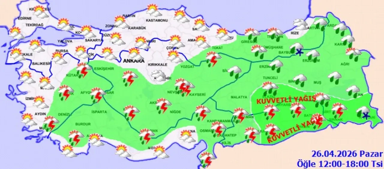 Meteoroloji'den çok sayıda ile sarı kodlu uyarı! Sağanak ve fırtına geliyor: İstanbul için de saat verildi 
