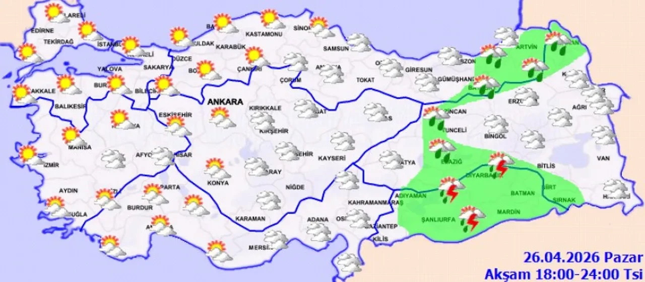Meteoroloji'den çok sayıda ile sarı kodlu uyarı! Sağanak ve fırtına geliyor: İstanbul için de saat verildi 