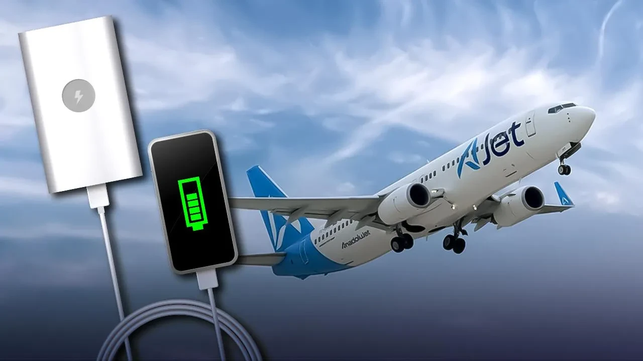 Uçakta powerbank dönemi değişti