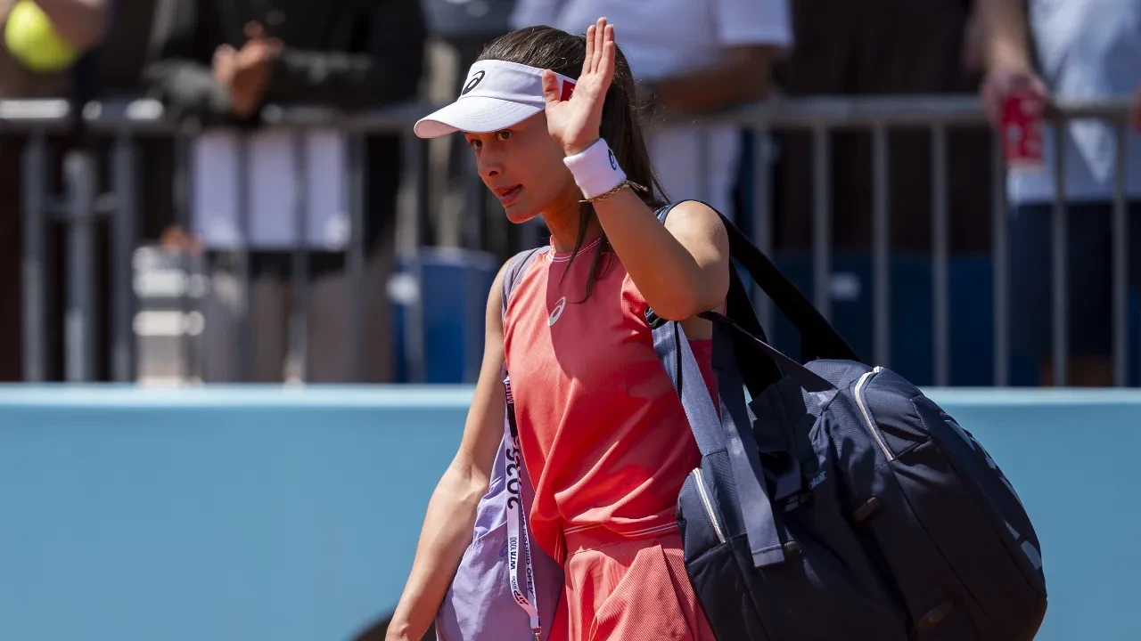 Zeynep Sönmez, Madrid Açık'a veda etti! Milli tenisçi Arjantinli rakibine kaybetti