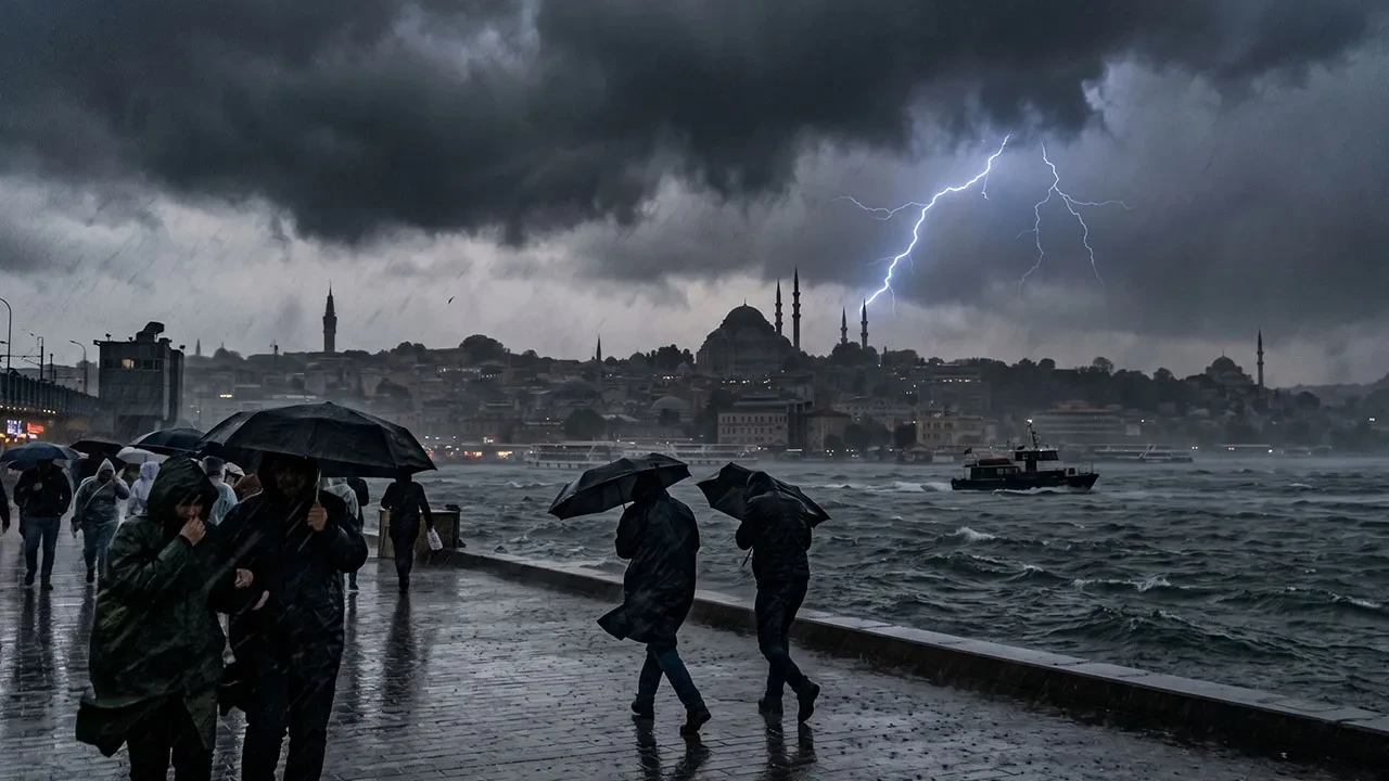 AKOM'dan İstanbul için kritik uyarı! Tarih verildi: Kara bulutlar geri dönüyor  