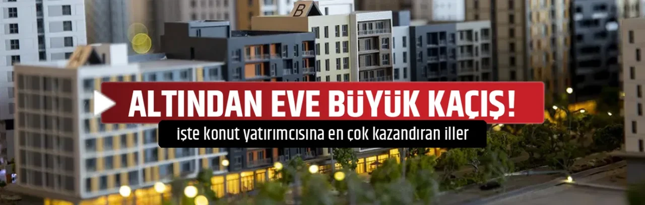 ALTINDAN EVE BÜYÜK KAÇIŞ!