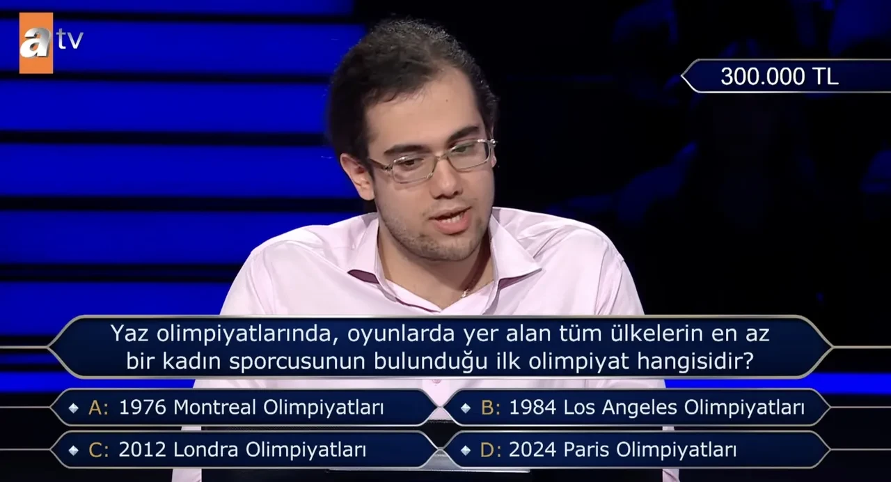 Kim Milyoner Olmak İster'de 1 Milyon TL'lik soru: Millî maçta ‘hat trick’ yapan ilk futbolcu