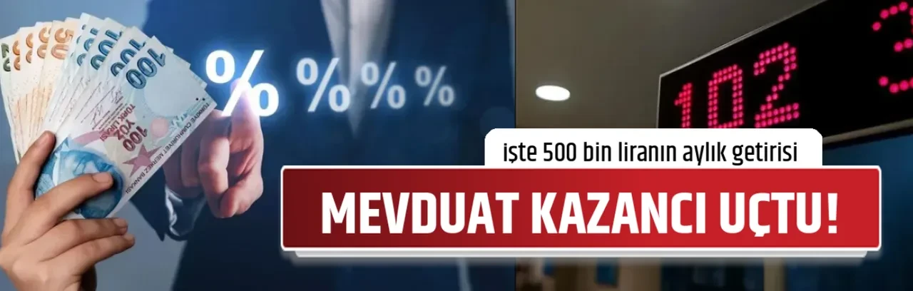 MEVDUAT KAZANCI UÇTU!