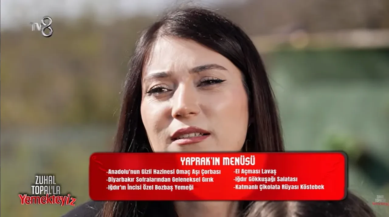 Yemekteyiz Yaprak kimdir, kaç yaşında? Yemekteyiz Yaprak Hanım aslen nereli?