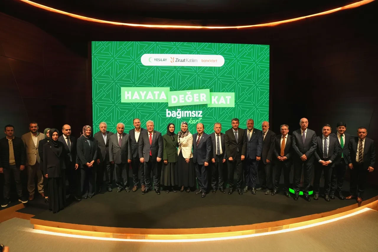 Ziraat Katılım ve Yeşilay’dan anlamlı iş birliği: 'Bağımsız Kart' ile hayata değer kat