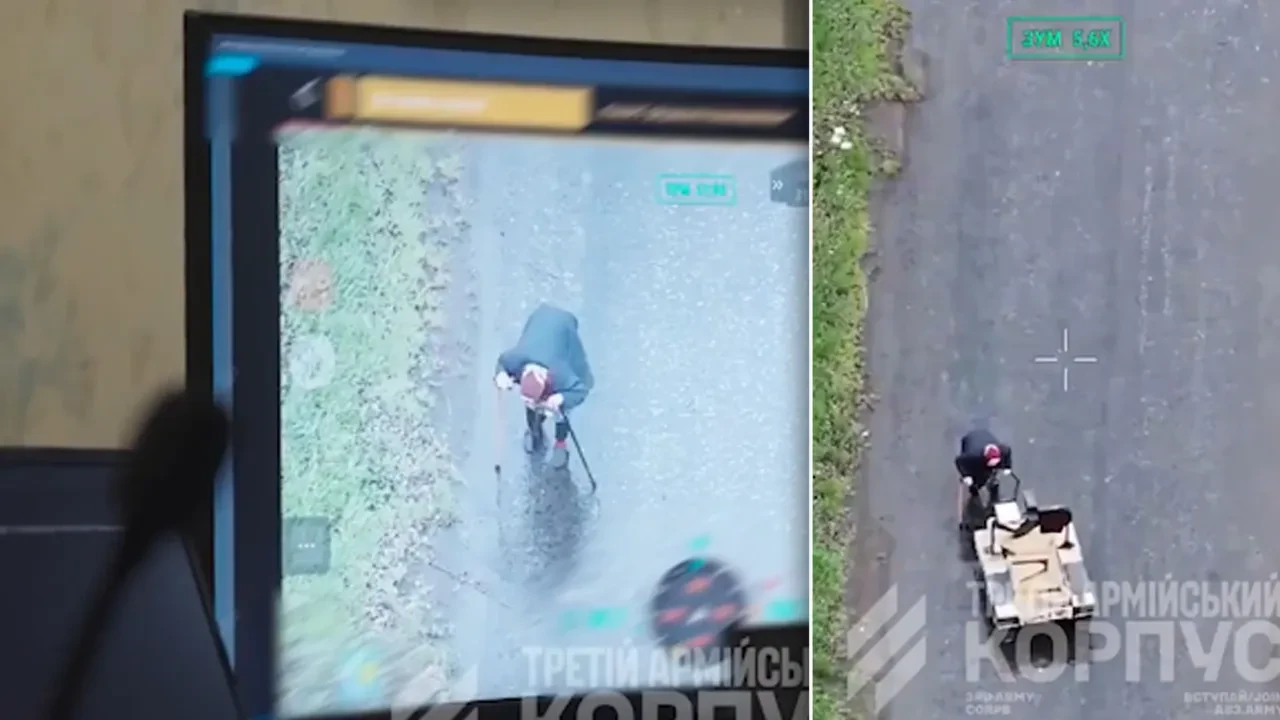 'Büyükanne, hadi bin!' Rus bombardımanından kaçan yaşlı kadın böyle kurtarıldı