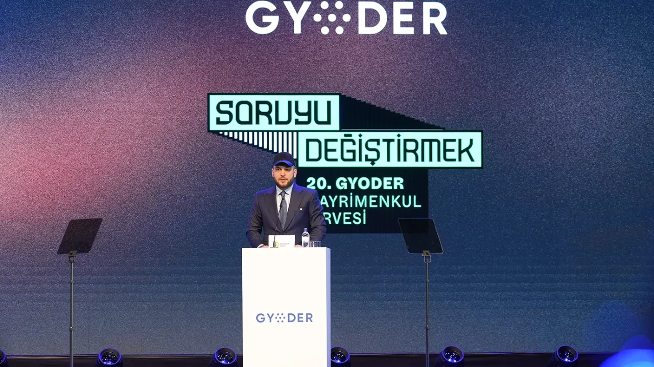 COP31 Şampiyonu Ağırbaş GYODER Zirvesi’nde konuştu: 'Her metrekare karbon bütçemizin bir yansımasıdır'