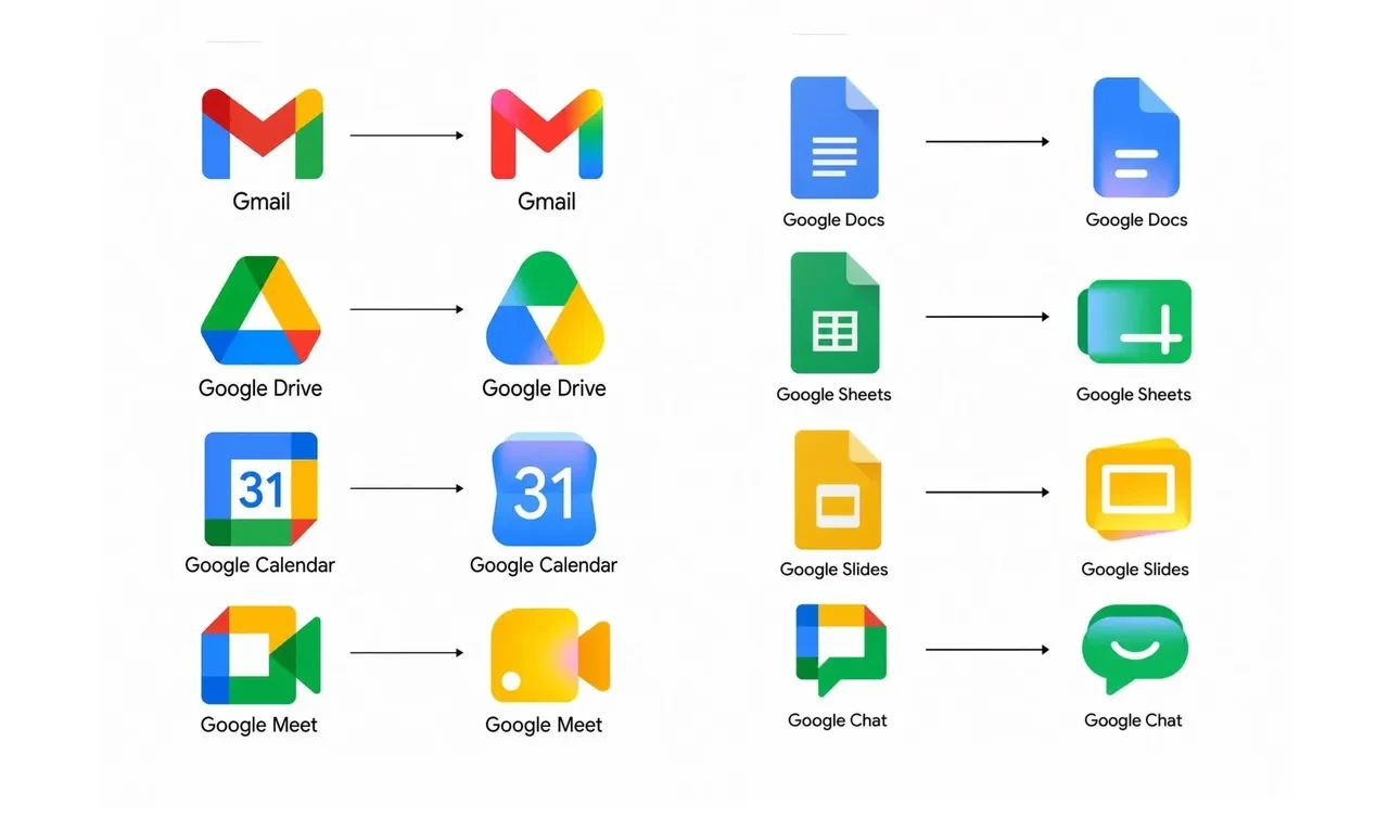 Google baştan aşağı yenileniyor: 13 popüler uygulamanın yeni görünümü ortaya çıktı!