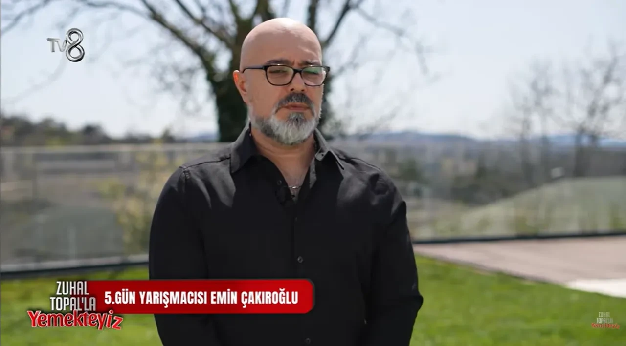 Yemekteyiz Emin Çakıroğlu kimdir, aslen nereli? Final günü yarışan Emin Bey dengeleri değiştirdi
