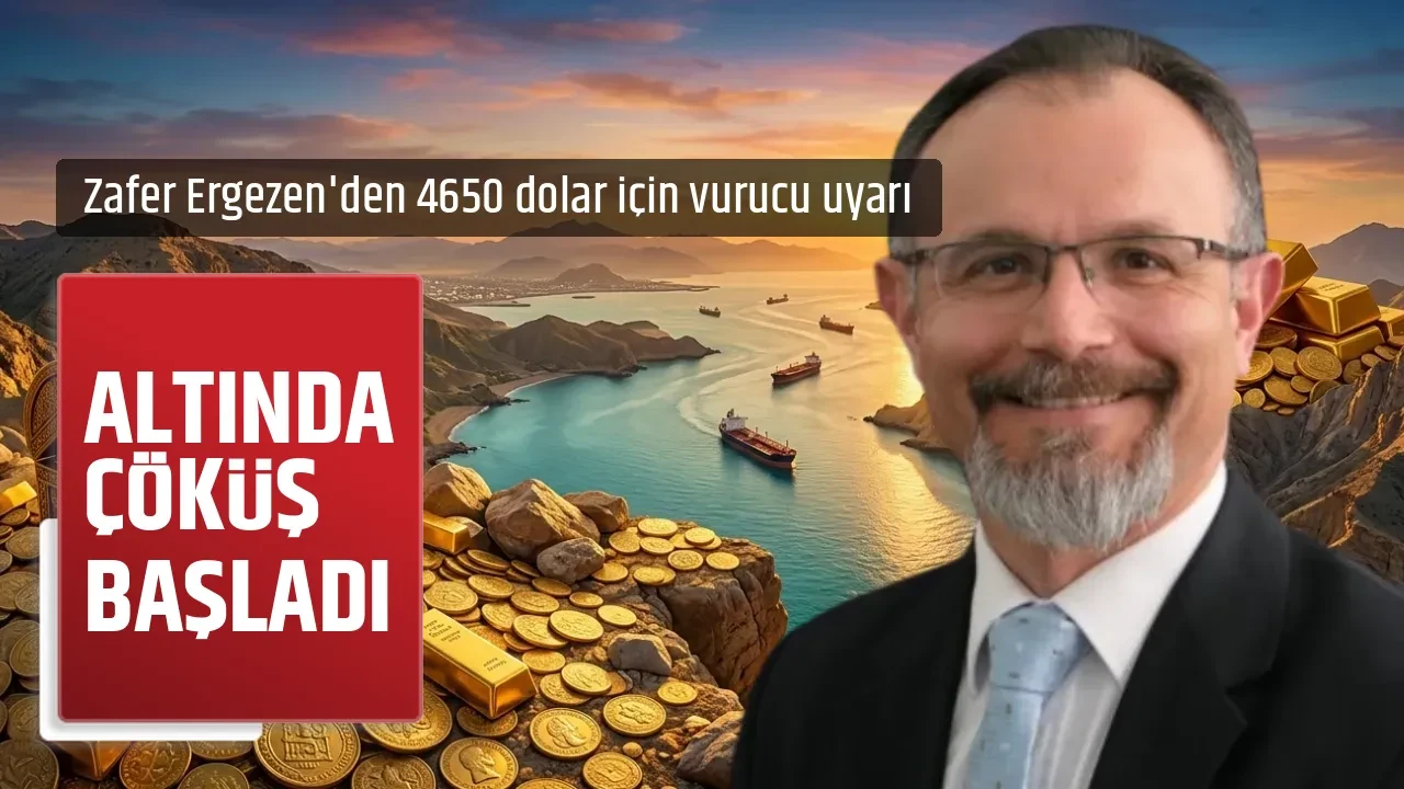 ALTINDA ÇÖKÜŞ BAŞLADI