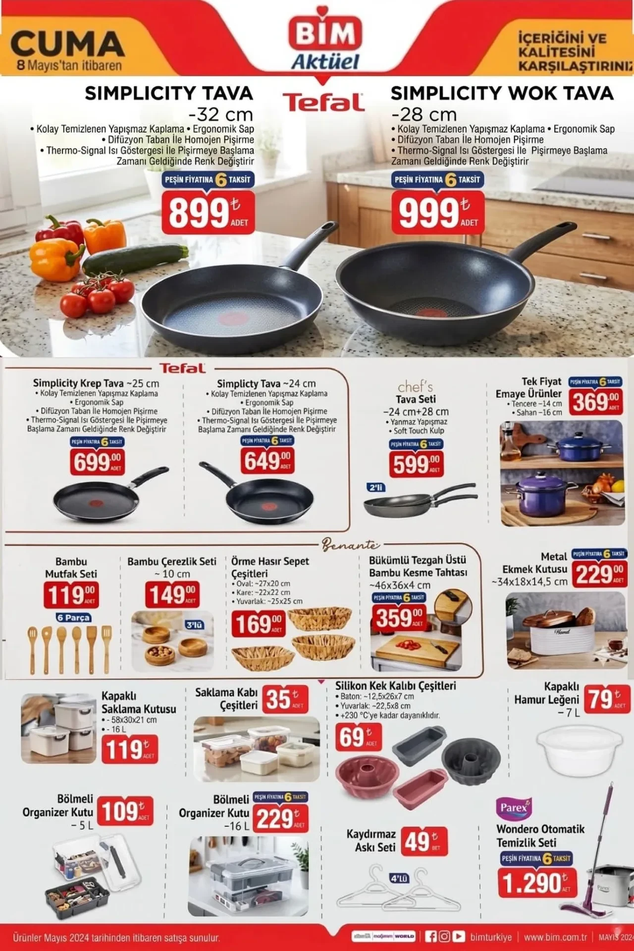 BİM 1-8 Mayıs Aktüel Ürünler Kataloğu 2026! Dondurucu, buzdolabı, ocak, süpürge, yer sofrası ve ayakkabılık geliyor
