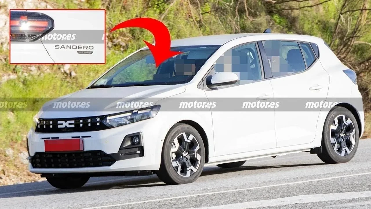 Dacia’nın ucuz hibrit hamlesi: Sandero Hybrid ilk kez görüntülendi